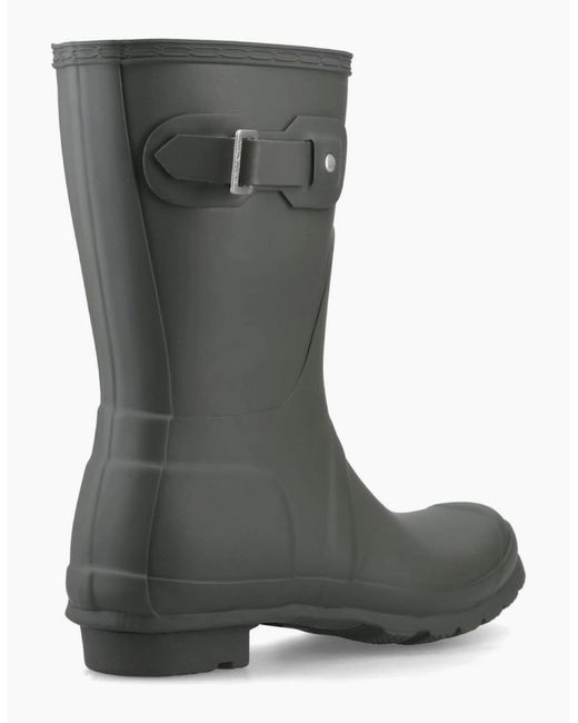 Hunter Black Original Short Wellingtons