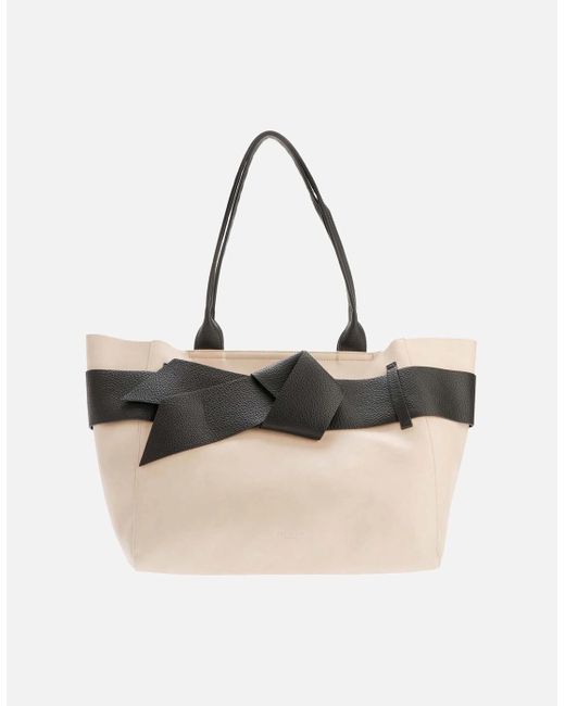 Ted Baker Natural Jimma Large Knot Bow Tote Bag