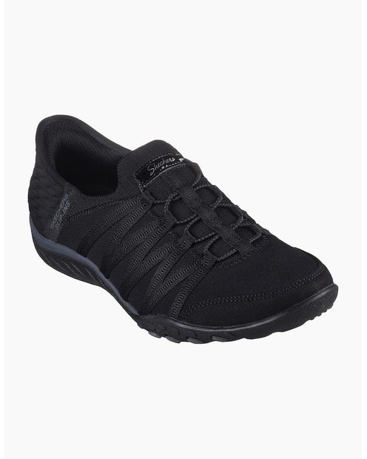 Skechers Blue Slip Ins Breathe Easy 100593