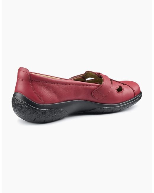 Hotter Red Nirvana Extra Wide Shoes