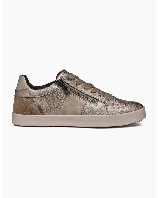 Geox Brown D Blomiee E Trainers