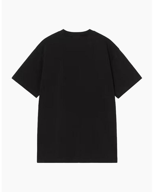 Carhartt Black S/S Wip Iii T-Shirt/Heavy Stone Wash for men