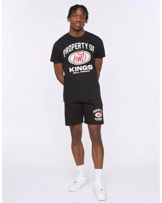 Kings Will Dream Black Prop T-Shirt for men