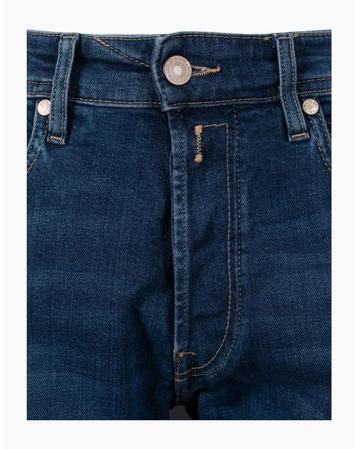 Replay Blue Grover Straight Fit Jeans Light Denim for men