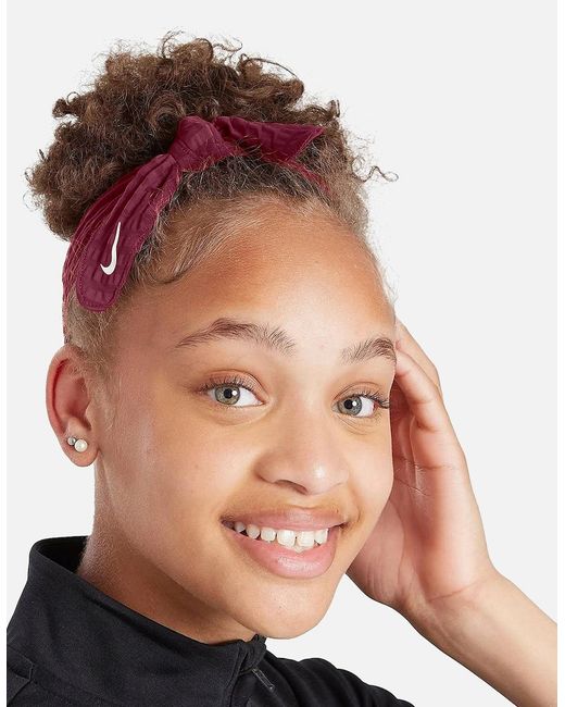 Nike Red Skinny Headband