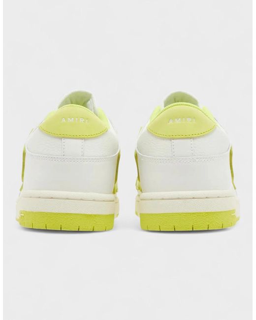 Amiri Yellow Skel Top Low Lime for men