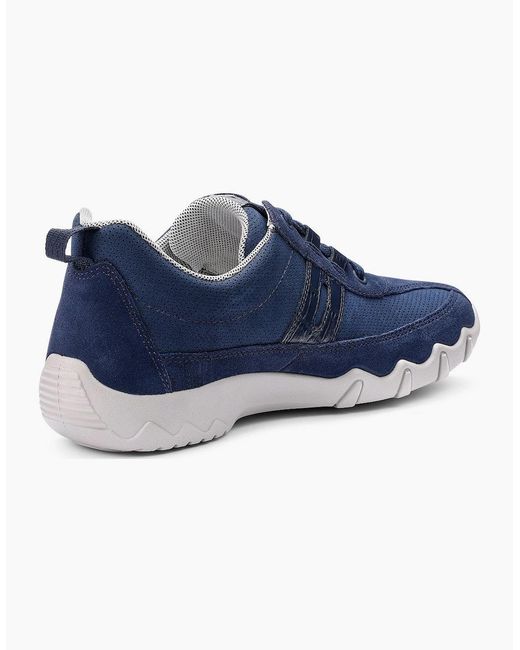 Hotter Blue Leanne Ii Wide Trainers