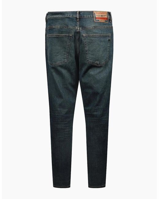 DIESEL Gray 2005 D Fining Tapered Jeans for men