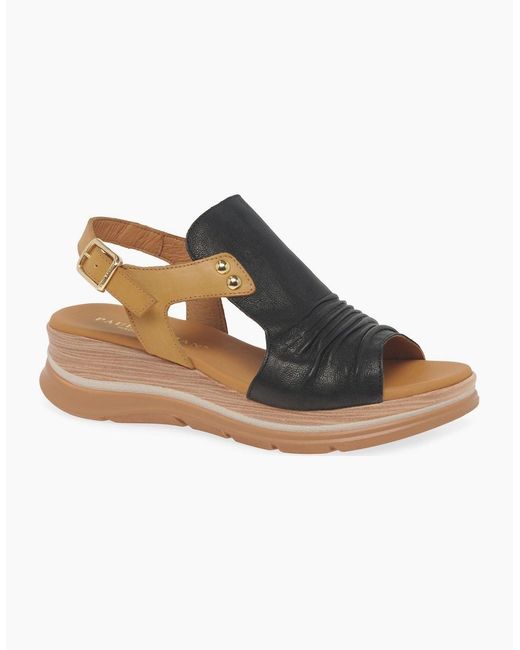 Paula Urban Brown Riviera Ii Sandals