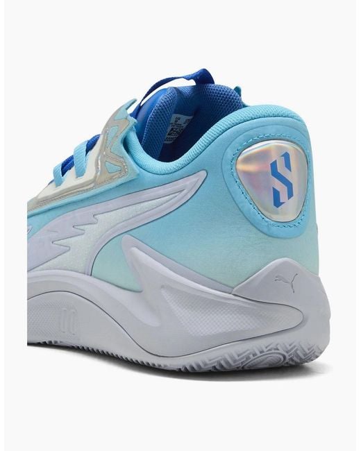 PUMA Blue Scoot Zeros Ii Crystal Basketball Trainers for men