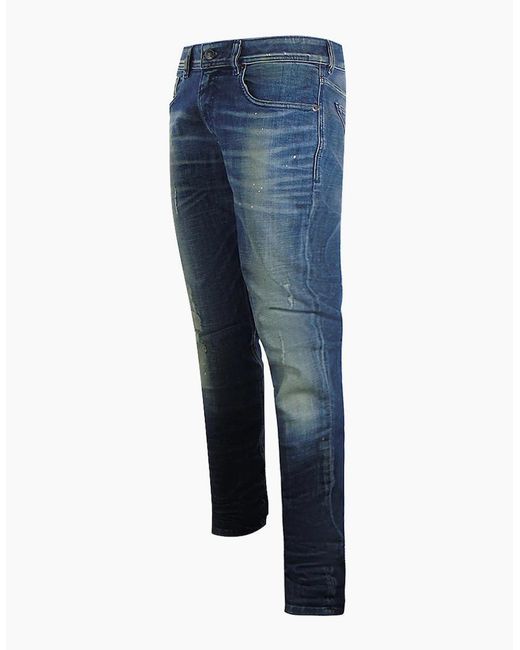 DIESEL Blue 1979 Sleenker-R Denim Pants for men