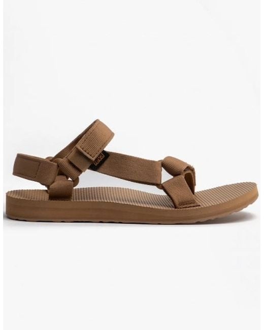 Teva Brown Original Universal Sandals Sand Dune