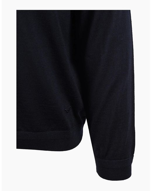 Emporio Armani Blue Travel Essential Sweatshirt for men