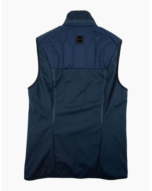 Boss Blue V_Colere Gilet for men