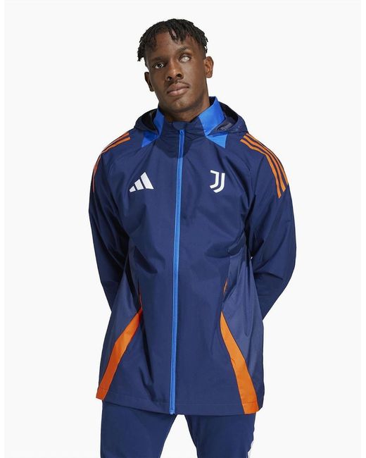 Adidas Blue Aw Jacket Tracksuit Top for men