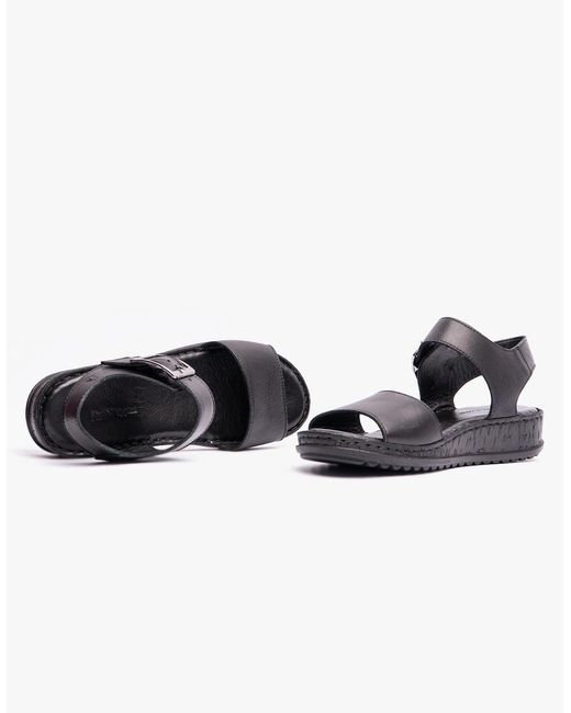 Hush Puppies Black Ellie Sandals