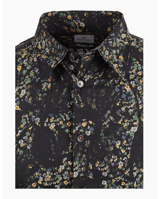 Paul Smith Black Regular Fit Shirt for men