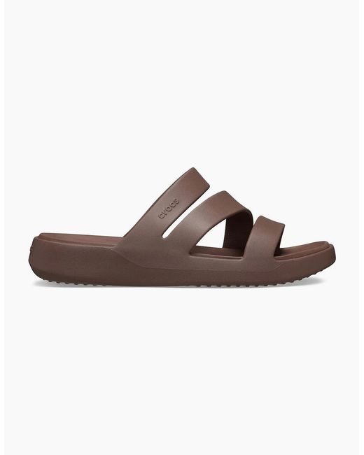 CROCSTM Brown Getaway Strappy Sandals