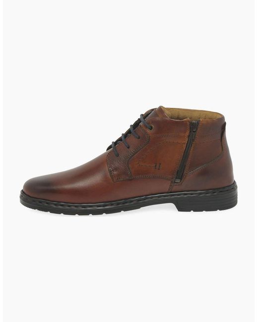 Josef Seibel Brown Alastair 17 Boots for men