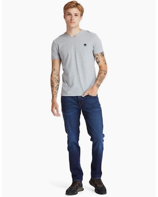 Timberland Blue Sargent Lake Stretch Denim Jean for men