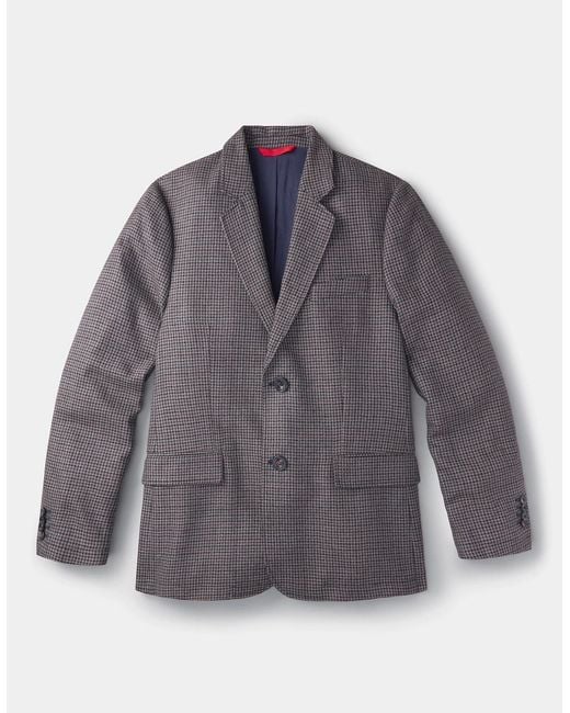 aubi Blue Pasmore Wool Jacket for men