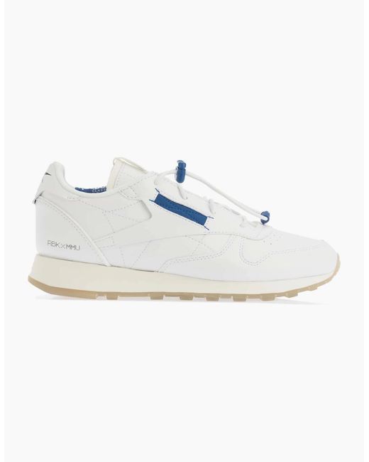 Reebok White X Milk Makeup Classic Vegan Shoes for men