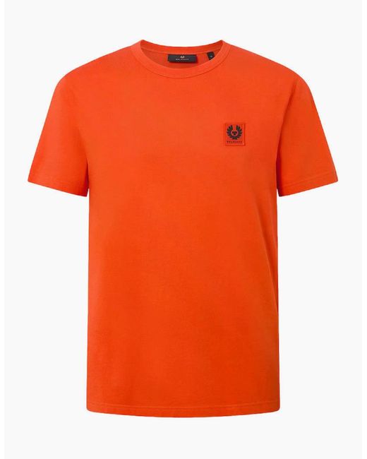 Belstaff Orange T-Shirt A1-26 Rescue for men