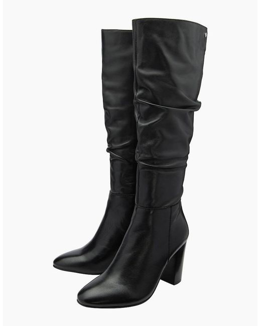 Ravel Black Marsco Knee High Boots
