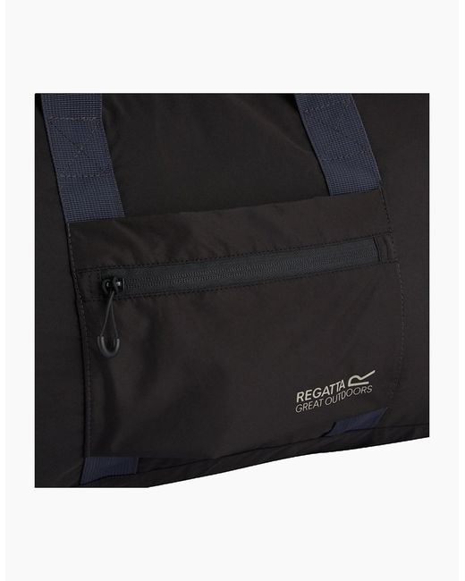 Regatta Black Ultralite Logo Duffle Bag for men