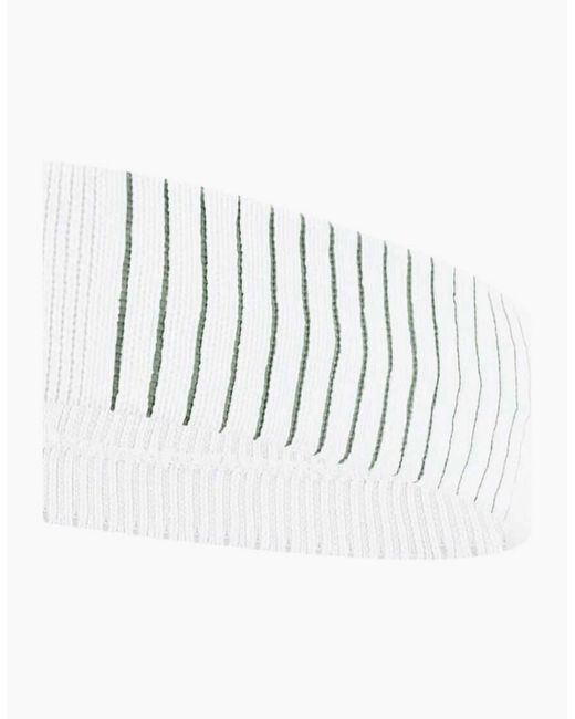 Nike White Adult Reveal Dri-Fit Headband
