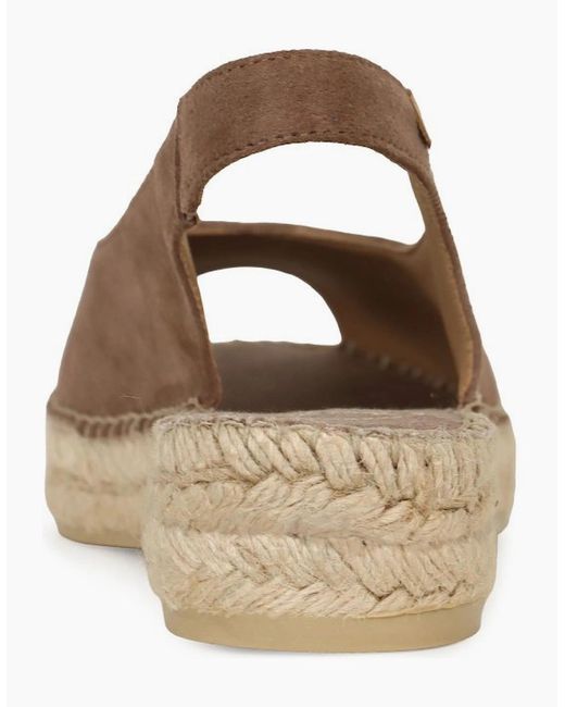 Toni Pons Brown Erica Espadrille Sandals