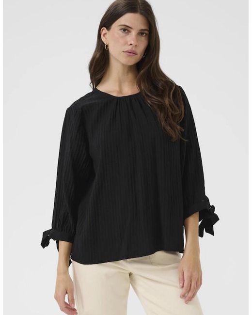 Cream Black Sophie Blouse