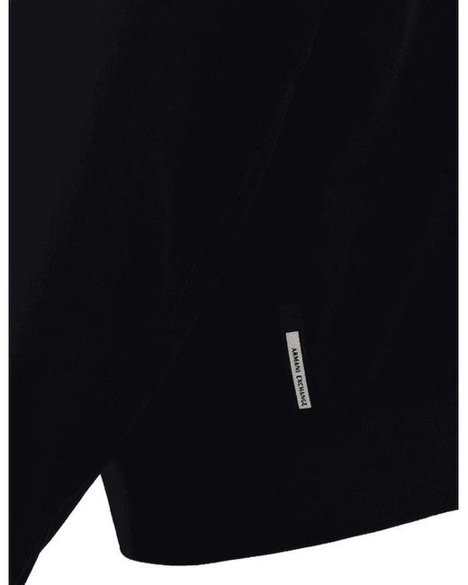 ARMANI EXCHANGE Blue Soft Shell Harrington Jacket for men