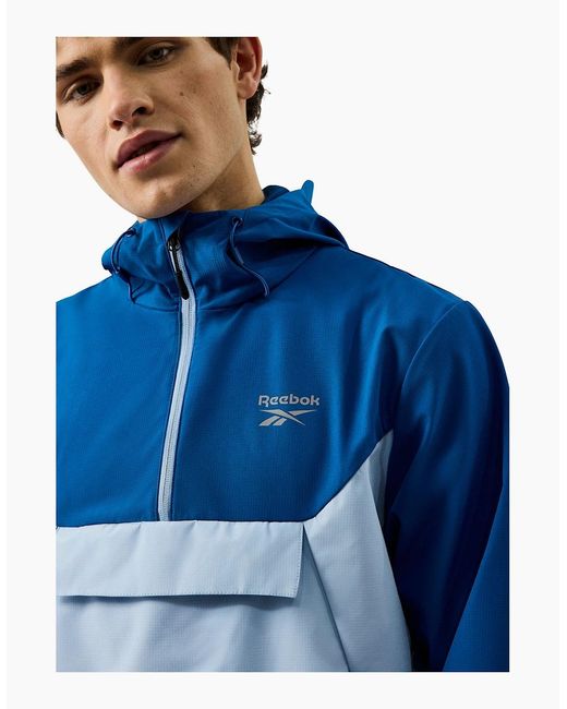 Reebok Blue Burbage Oh Jacket for men
