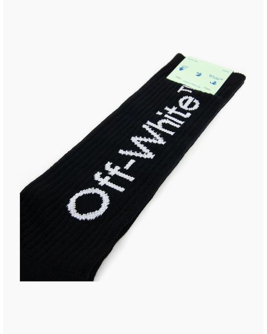 Off-White c/o Virgil Abloh White Off Diagonals Mid Socks for men