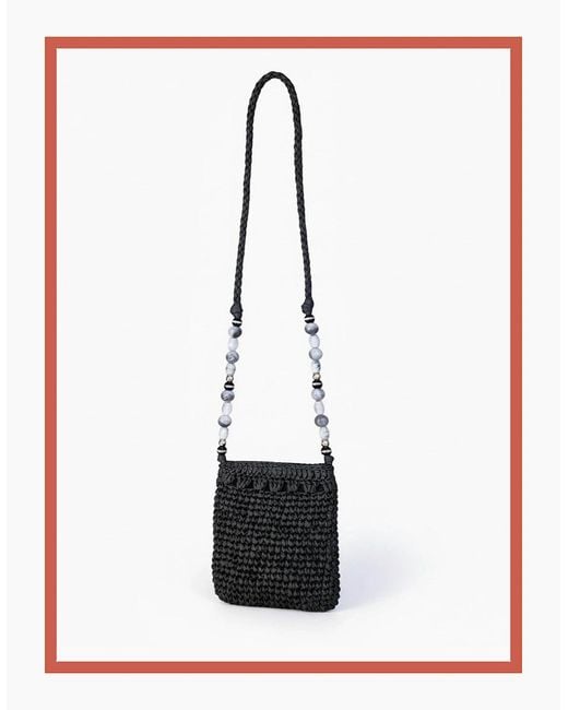 Nooki Design Blue Billie Crochet Phone Bag