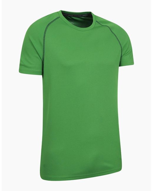 Mountain Warehouse Green Endurance Isocool T-Shirt for men