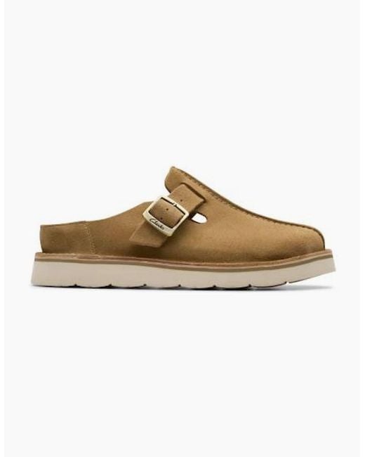 Clarks Brown Solsbury Mule