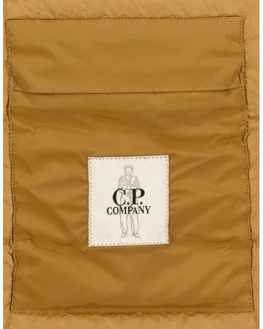 C P Company Metallic Long Nycra-R Down Jacket for men