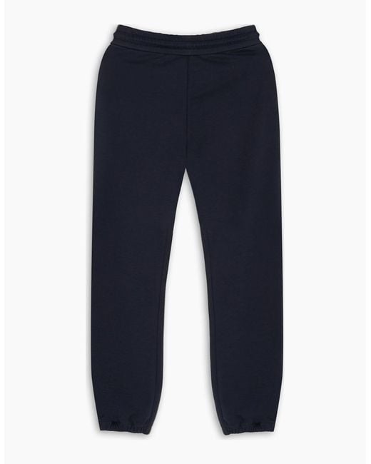 Moncler Blue Cuffed Joggers