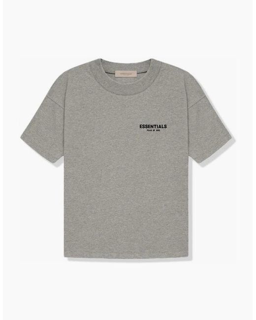 Fear Of God Gray Tee 'Dark Oatmeal'