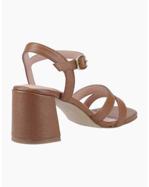 Hush Puppies Brown Nalani Heeled Sandals