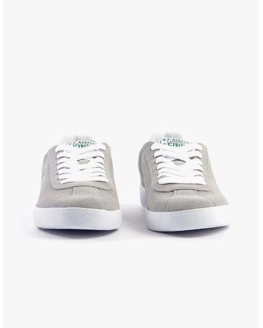 Lacoste Gray Baseshot Trainers for men