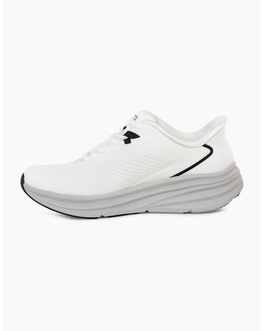 Skechers White Slip