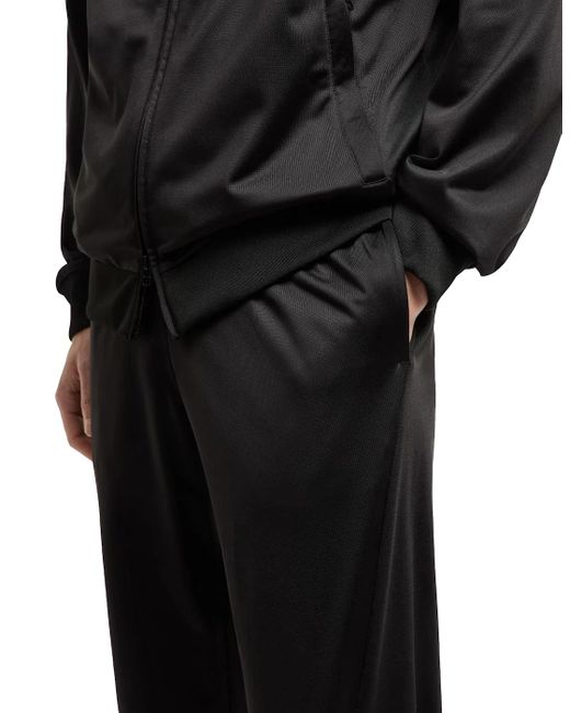 EA7 Black Emporio Armani Visibility 7 Lines Technical Tracksuit for men