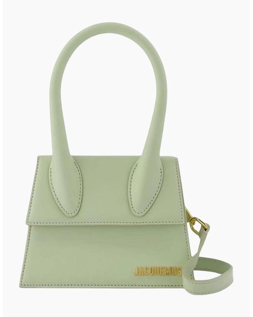 Jacquemus Green Le Chiquito Moyen Light Bag