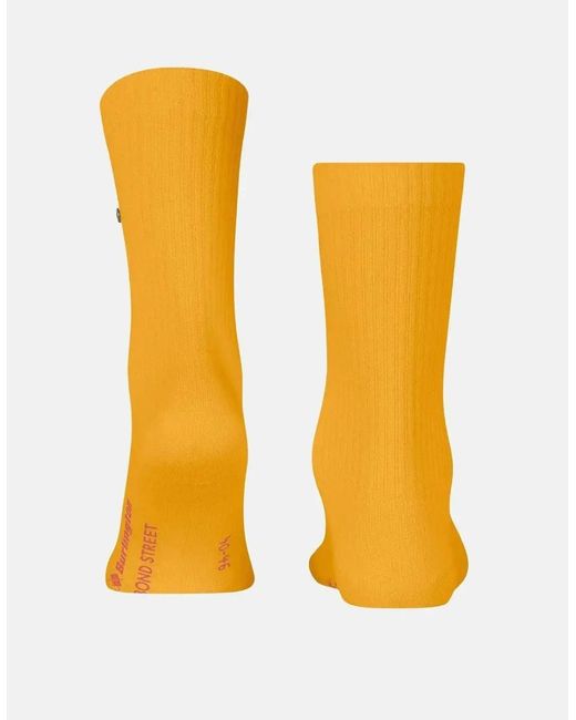 Burlington Orange Bond Street Socks Sun Ray