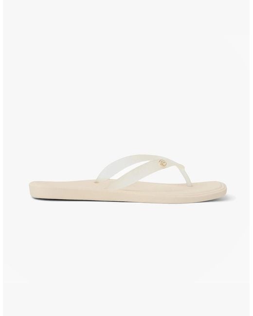 Reef Natural Solaye Toe-Post Sandals Clear