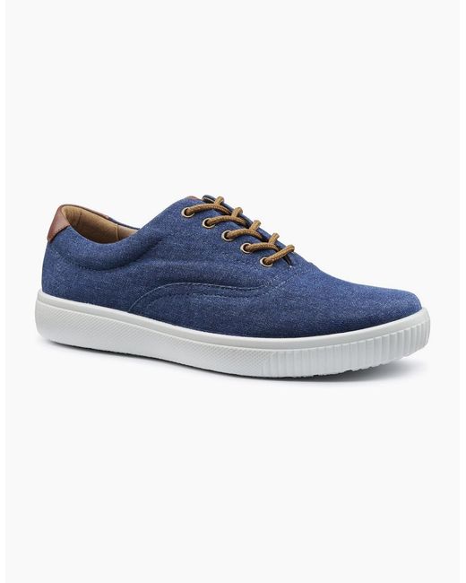 Hotter Blue Rowan Trainers for men