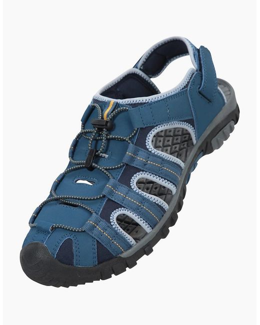 Mountain Warehouse Blue Trek Sandals for men